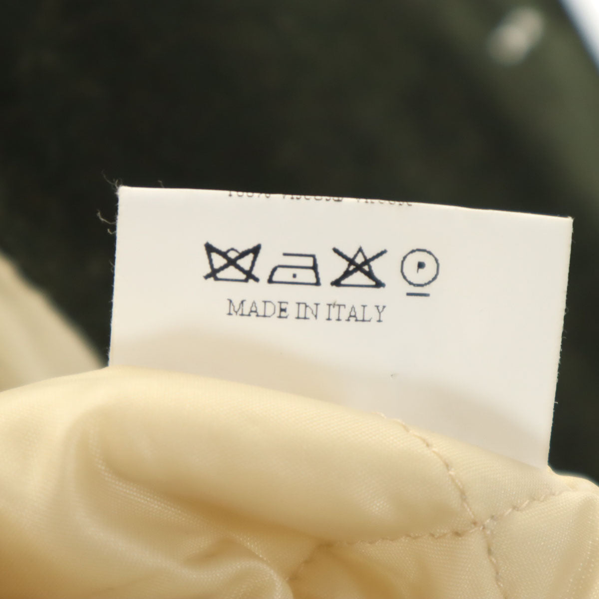 AQUARAMA アクアラマ イタリア製 ピーコート 52 カーキ Pコート メンズ