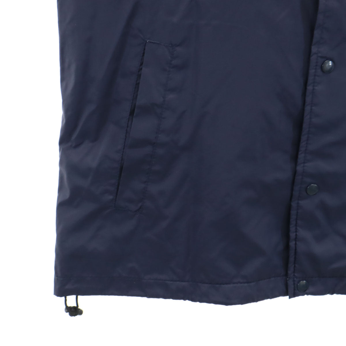 LEFLAH レフラー バックプリント コーチジャケット M ネイビー ドクロ メンズ