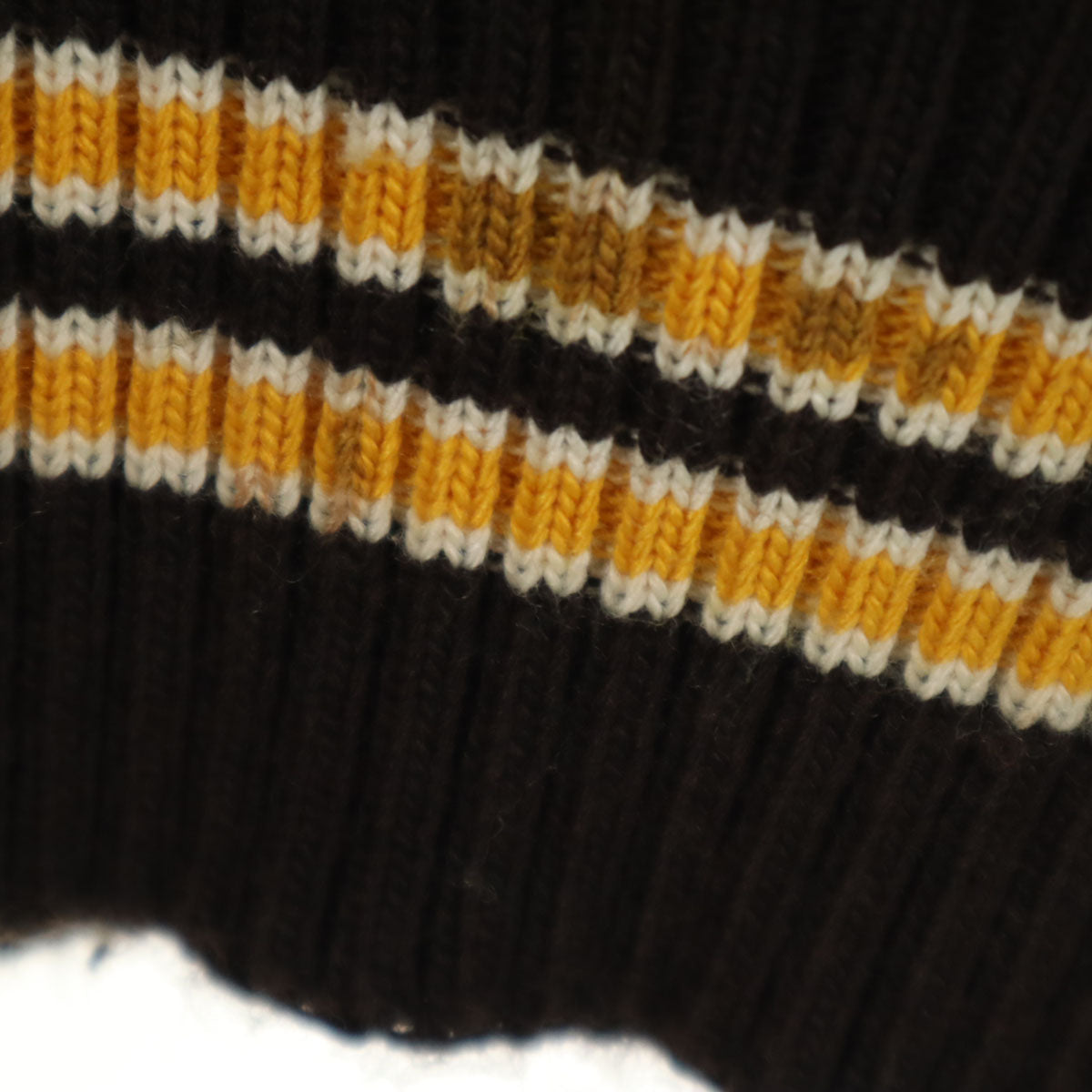 DeLONG デロング 90s オールド レタードワッペン スタジャン L ブラウン メンズ