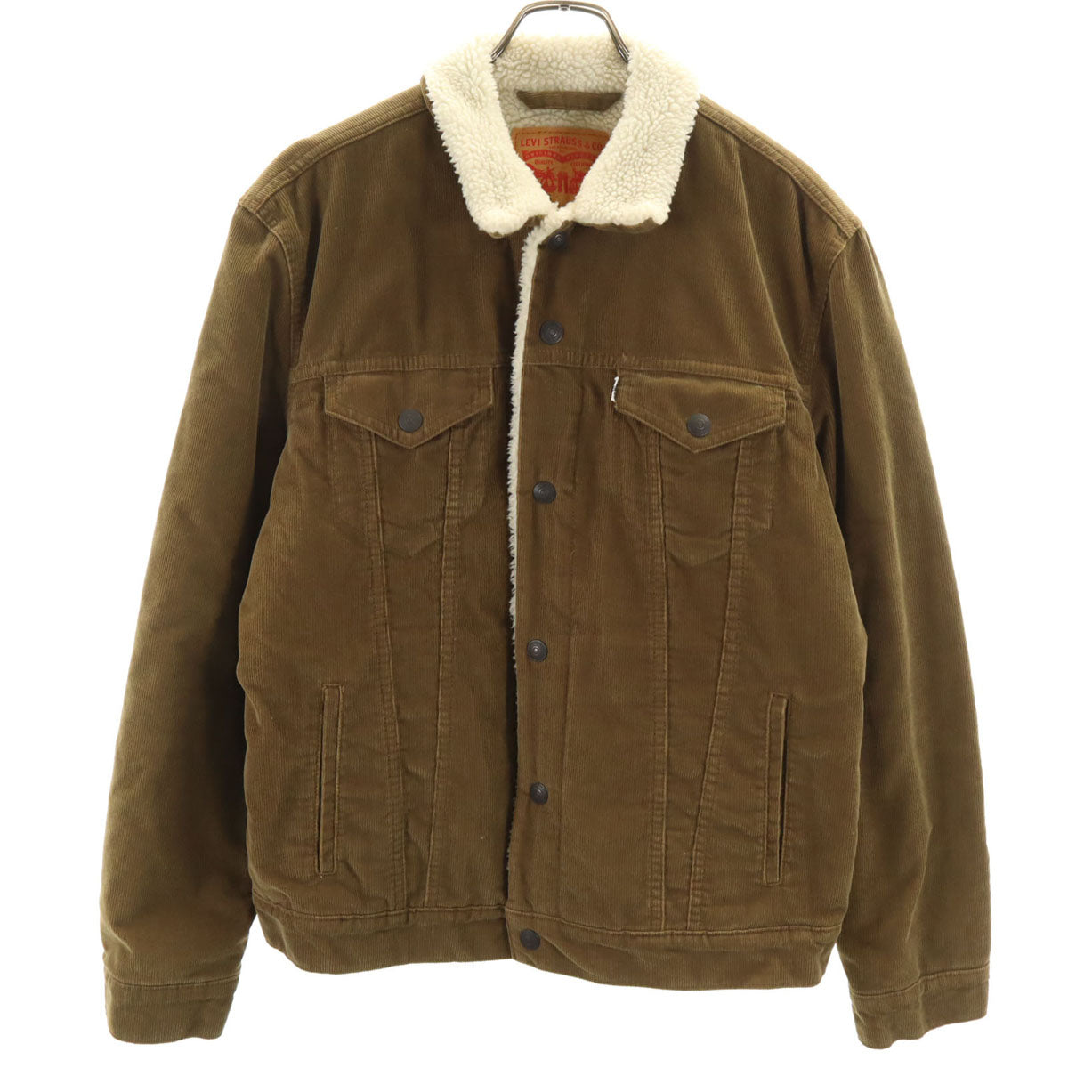 Levi's リーバイス コーデュロイジャケット L ブラウン系 裏ボア メンズ