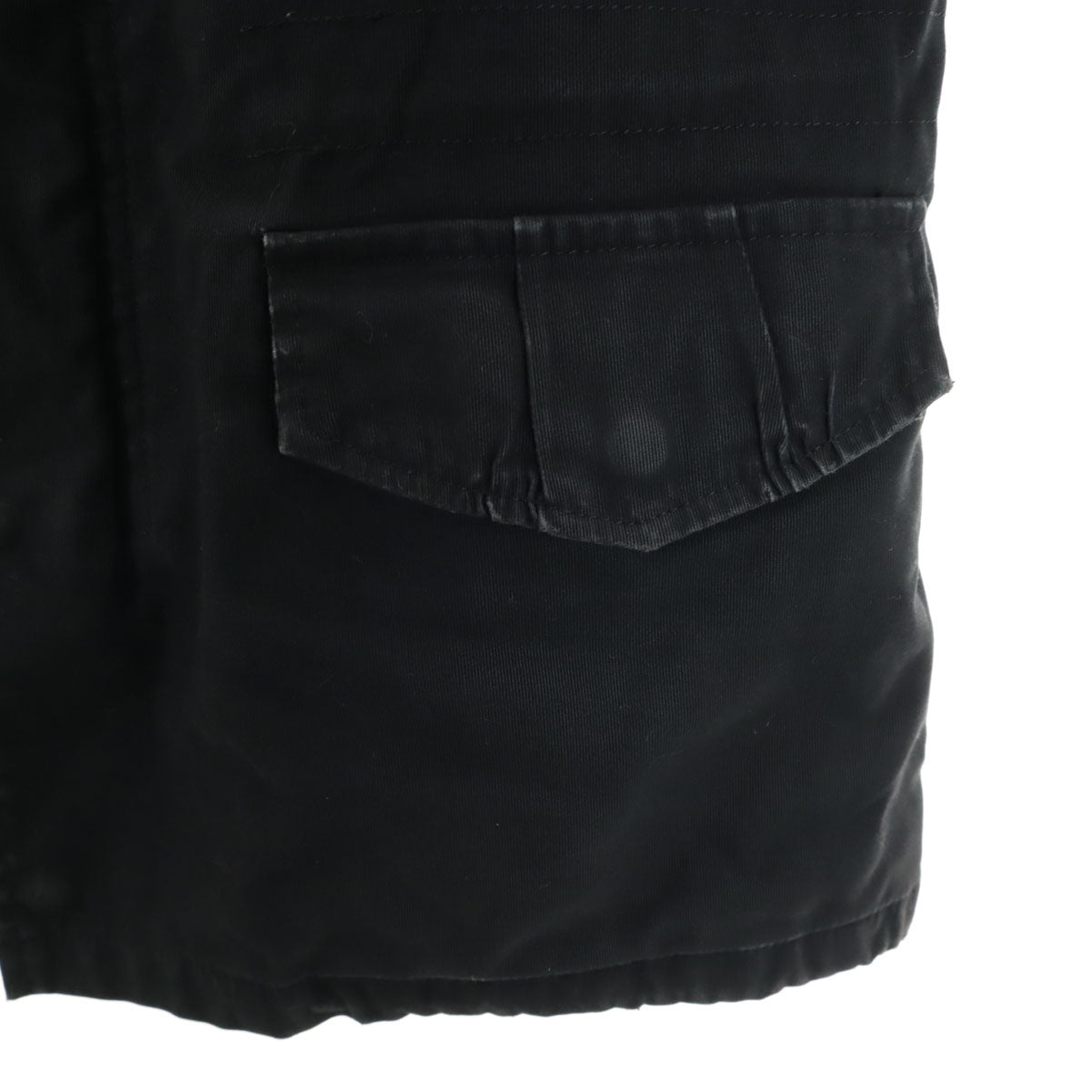 MEN'S BIGI メンズビギ 日本製 M-65タイプ フィールドジャケット 2 ブラック メンズビギ ミリタリー メンズ