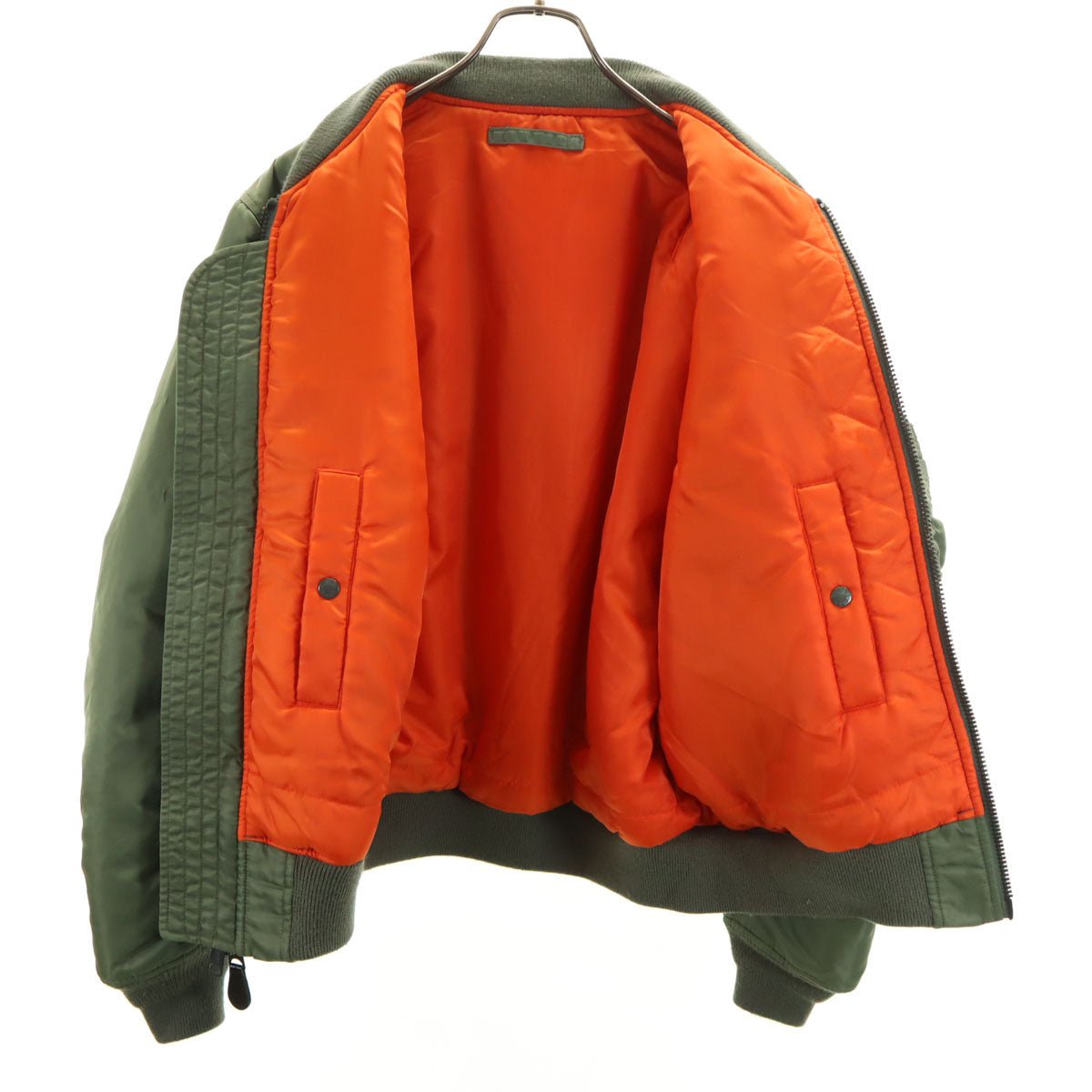 AVIREX アヴィレックス MA-1 フライトジャケット XL オリーブ系 ミリタリー メンズ