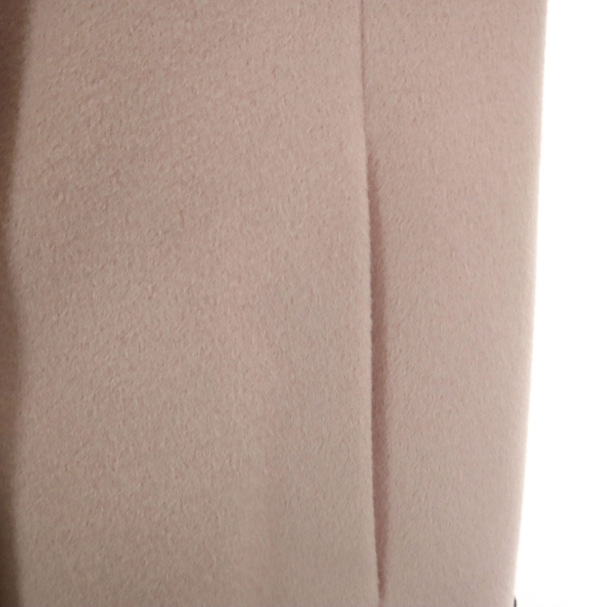 BURBERRY LONDON バーバリーロンドン アンゴラブレンド ウールコート 38 ピンク 三陽商会 ラビットファー付き レディース