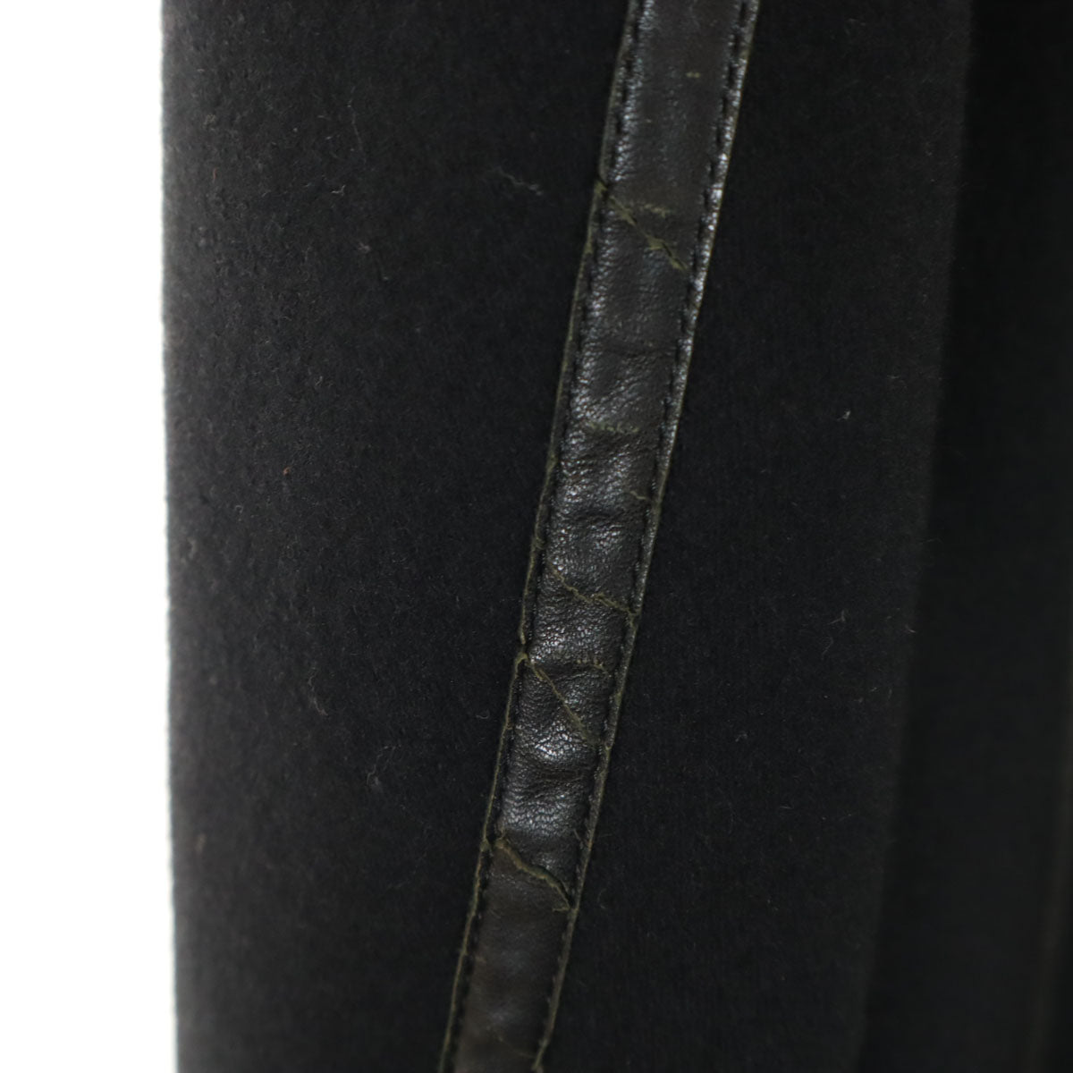 Paul Smith ポールスミス ライトメルトン ピーコート L ブラック Pコート メンズ