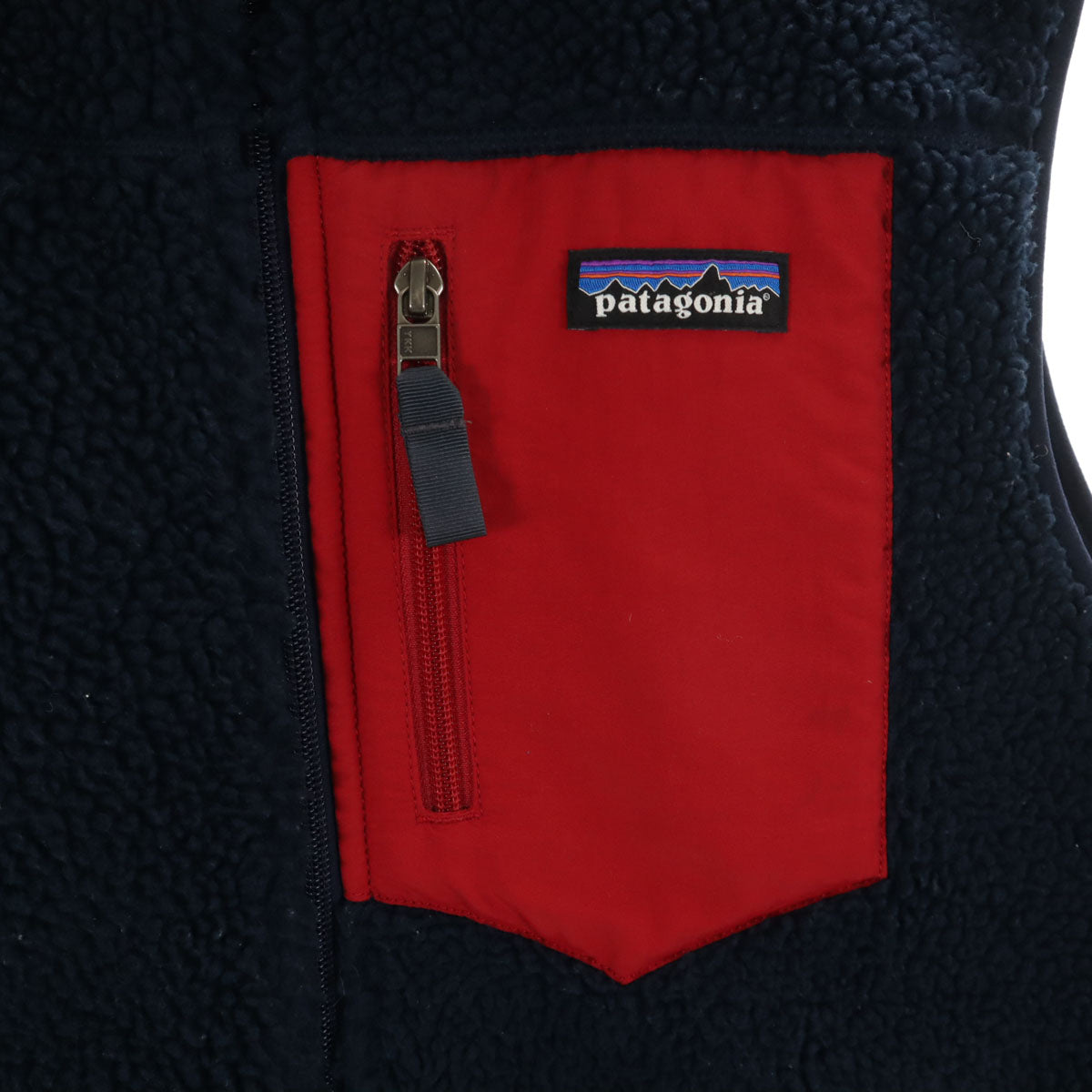 patagonia パタゴニア ボアフリース レトロX ベスト S ネイビー 23048FA17 アウトドア メンズ