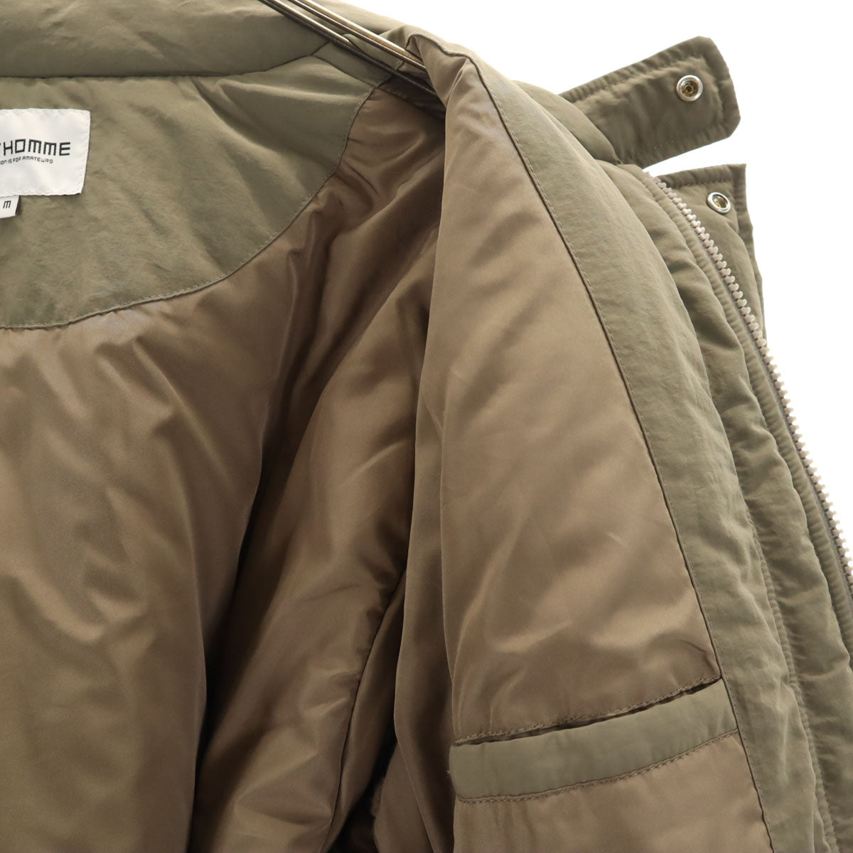 NOTHOMME ノットオム 中綿ジャケット M オリーブ系 メンズ