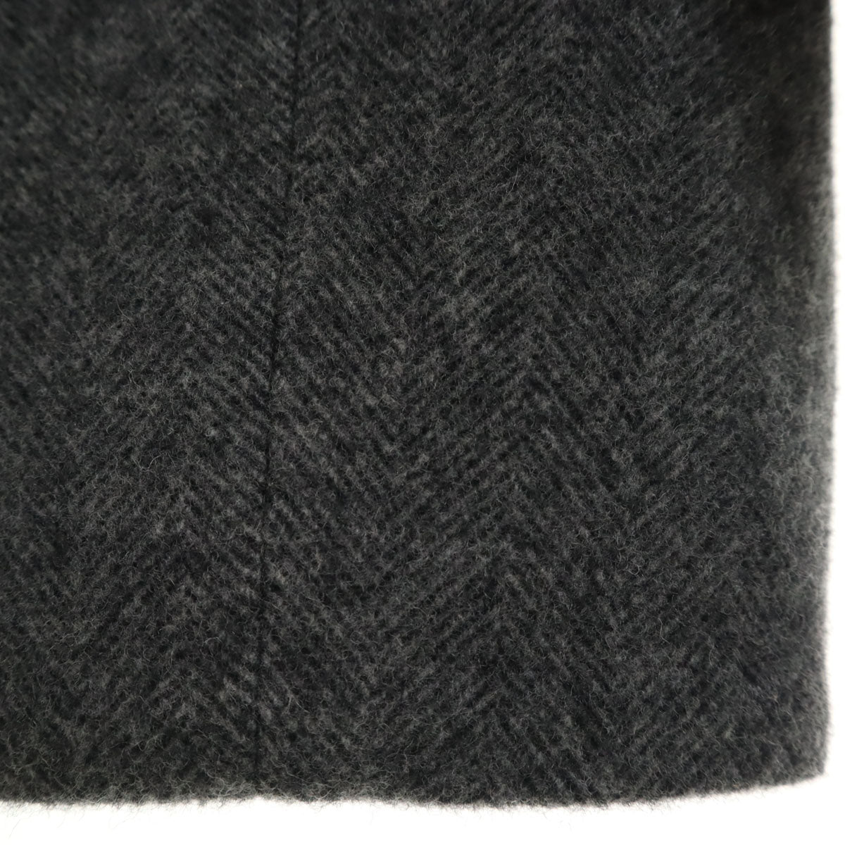 未使用 relume JOURNAL STANDARD レリューム ジャーナルスタンダード 尾州ウール Super100’s モッサ ピーコート 36 グレー Pコート レディース