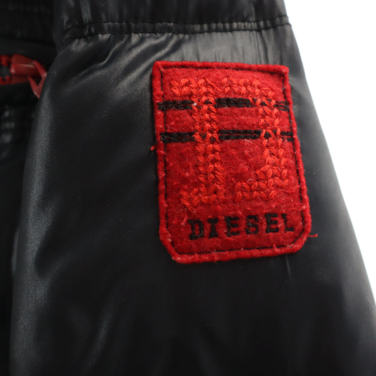 DIESEL ディーゼル ダウンジャケット L チャコールブラック メンズ