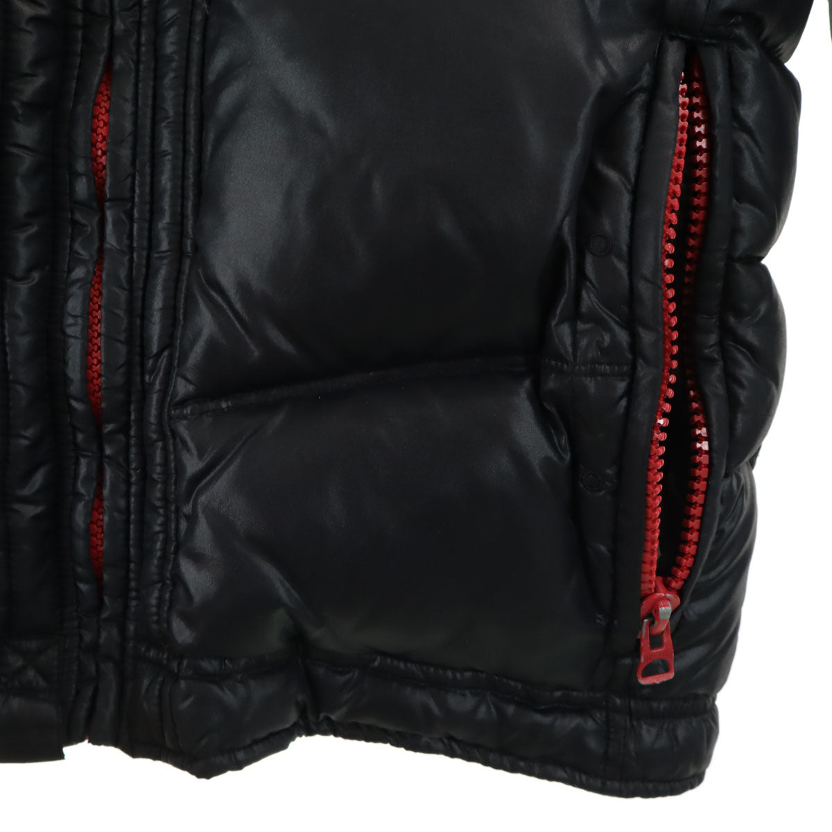 DIESEL ディーゼル ダウンジャケット L チャコールブラック メンズ