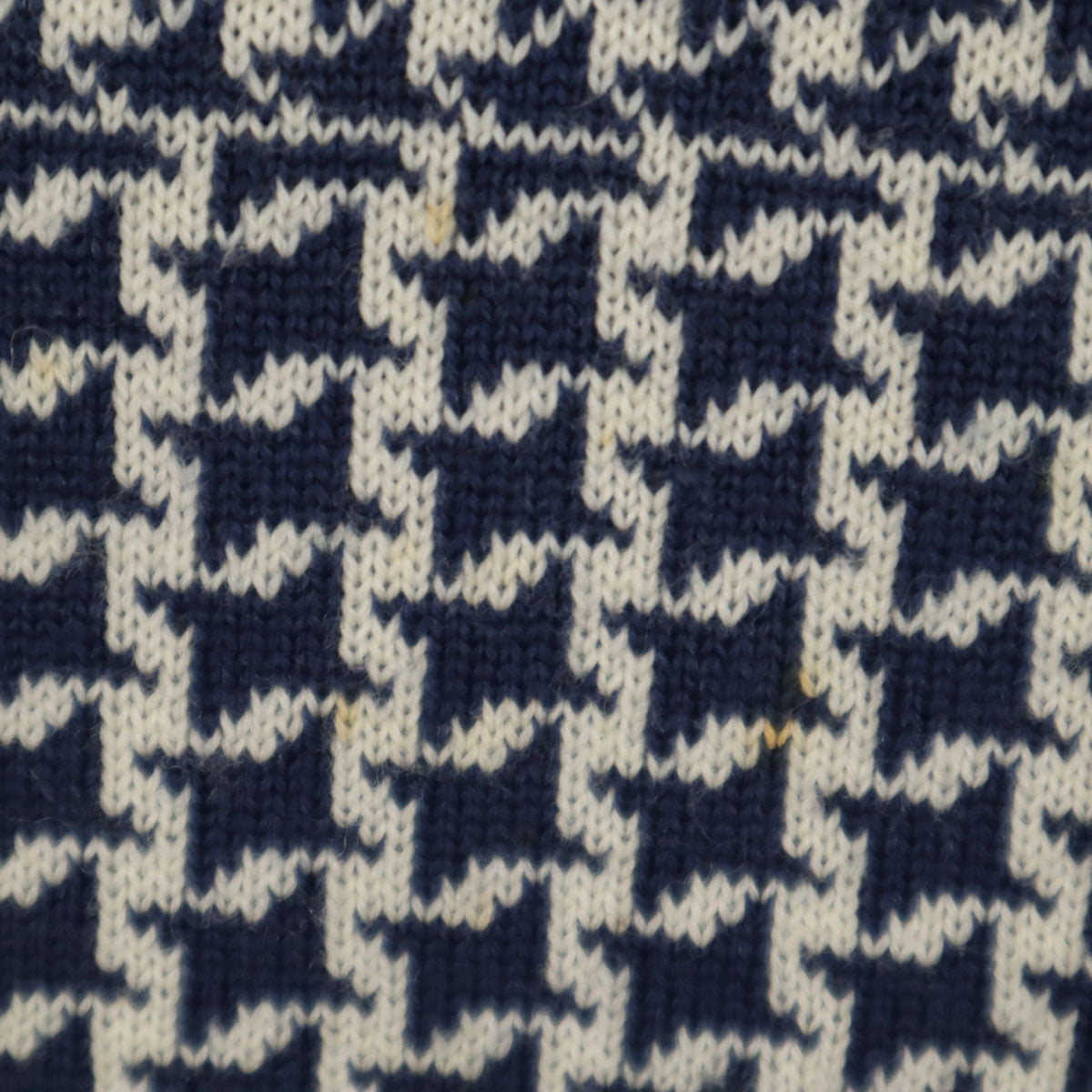 Christian Dior SPORTS クリスチャンディオールスポーツ 90s オールド ハウンドトゥース柄 長袖 ニット M パープル セーター 千鳥格子 レディース