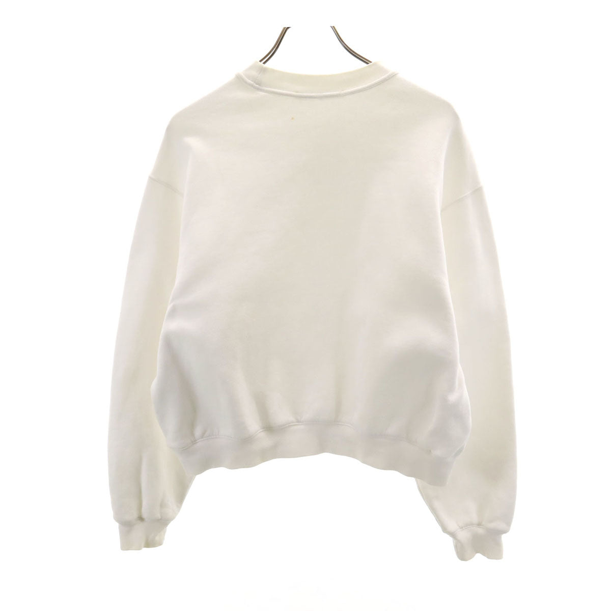 Alexander Wang アレキサンダーワン ポルトガル製 長袖 スウェット クロップド トレーナー S ホワイト レディース