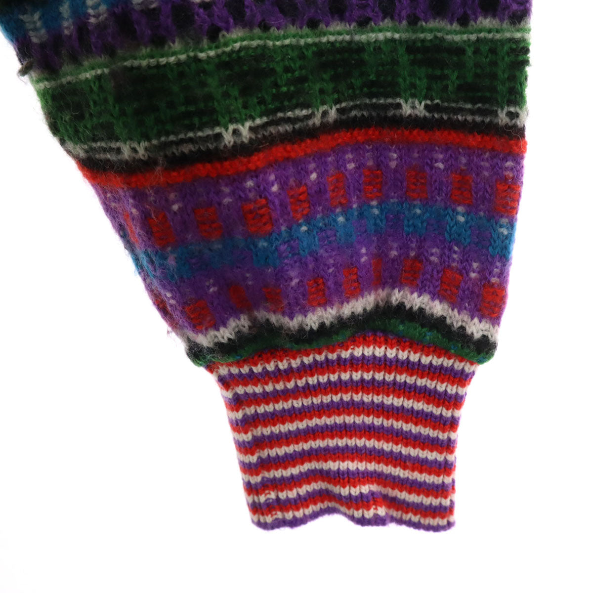 KENZO GOLF ケンゾーゴルフ 90s オールド 総柄 長袖 セーター 3 マルチ ニット メンズ