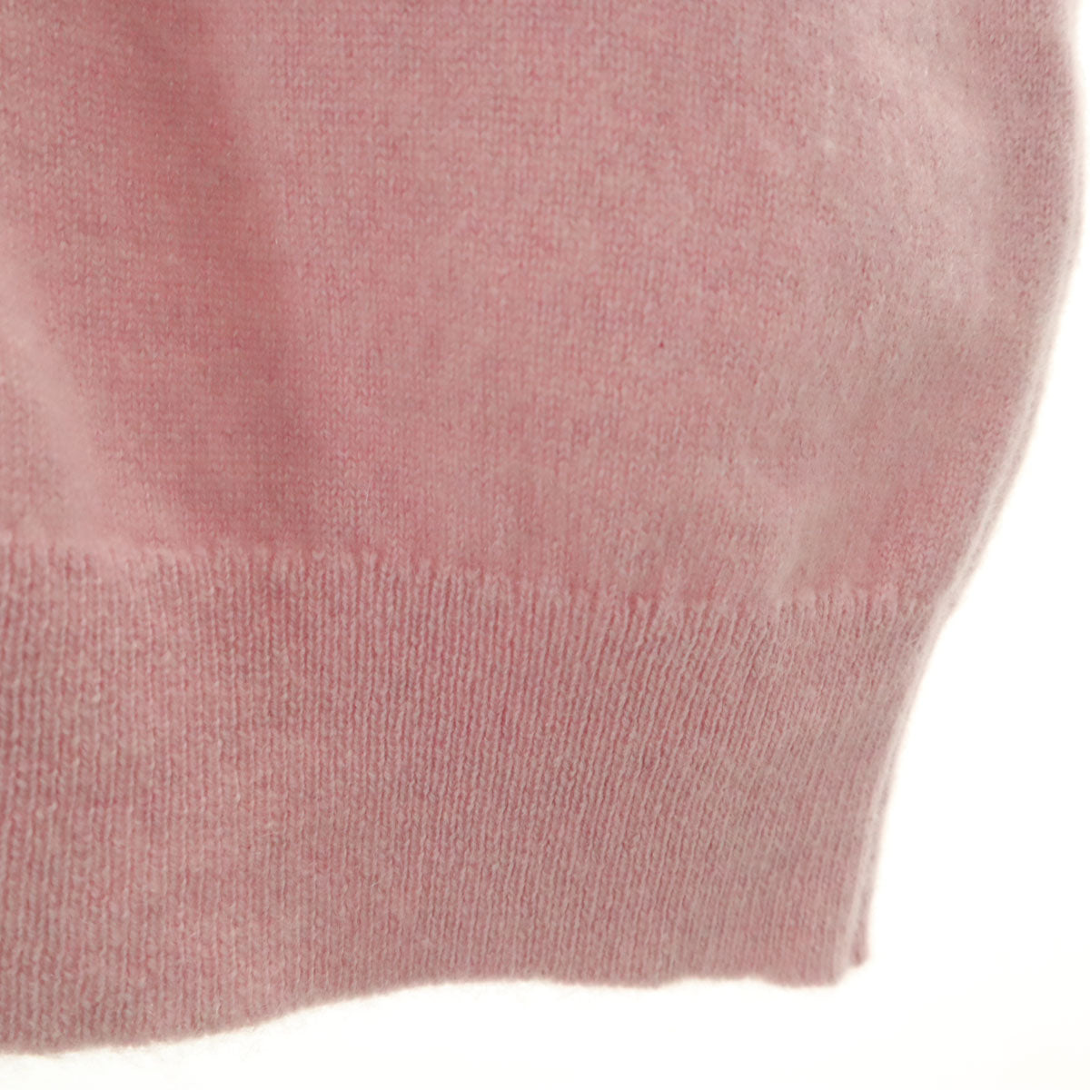 CHANEL BOUTIQUE シャネル ブティック 半袖 ニットカーディガン 40 ピンク レディース