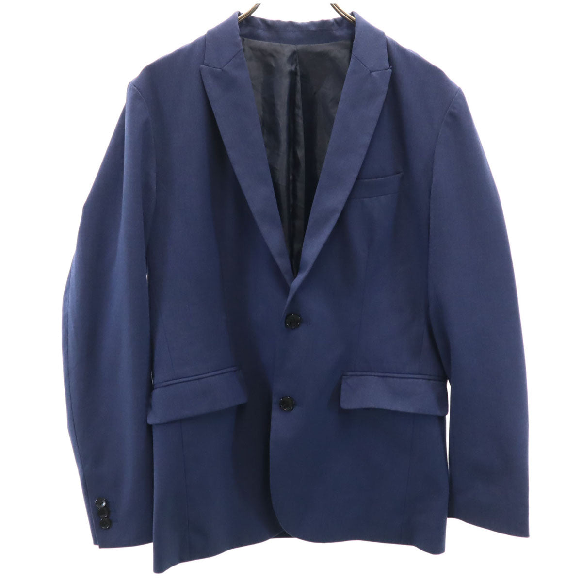 nano universe ナノユニバース テーラードジャケット M ネイビー系 メンズ