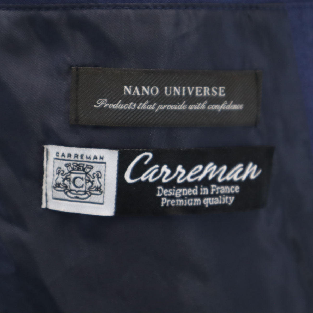 nano universe ナノユニバース テーラードジャケット M ネイビー系 メンズ