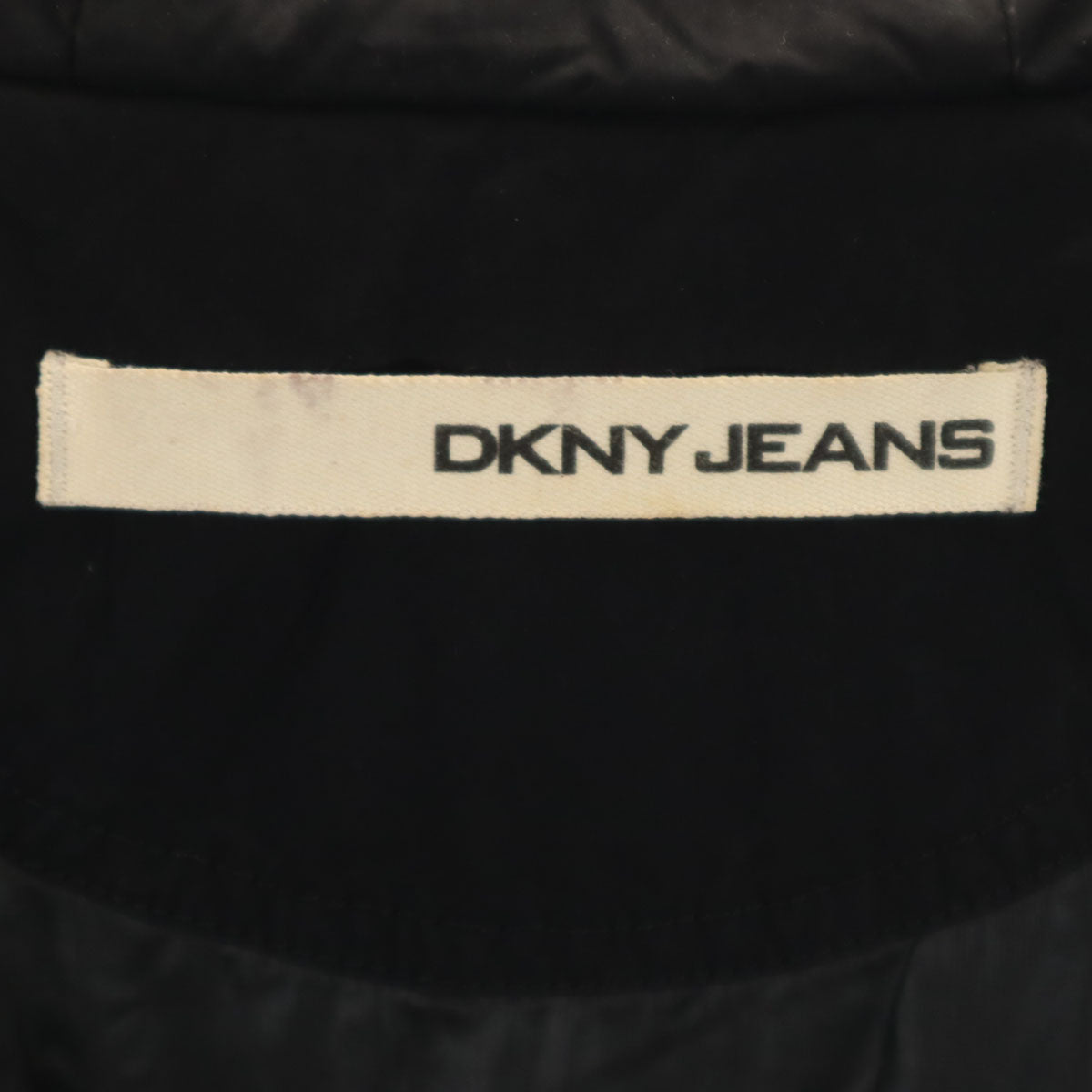 DKNY JEANS ダナキャランニューヨークジーンズ N-3Bタイプ モッズコート S ブラック メンズ