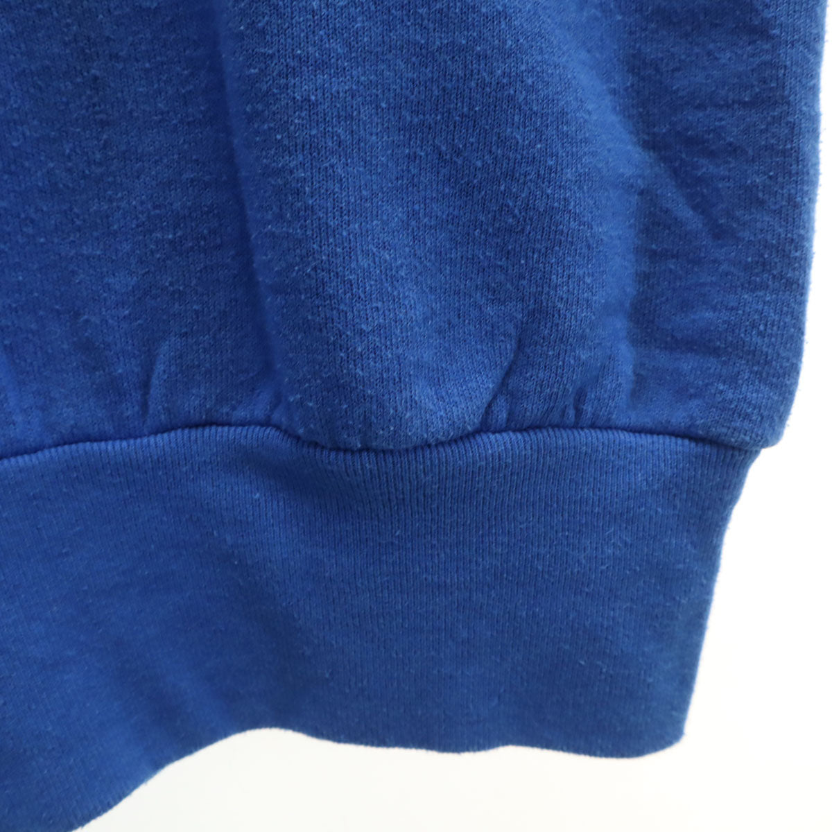 FRUIT OF THE LOOM フルーツオブザルーム 90s カナダ製 オールド ARMY 長袖 スウェット トレーナー S ブルー メンズ