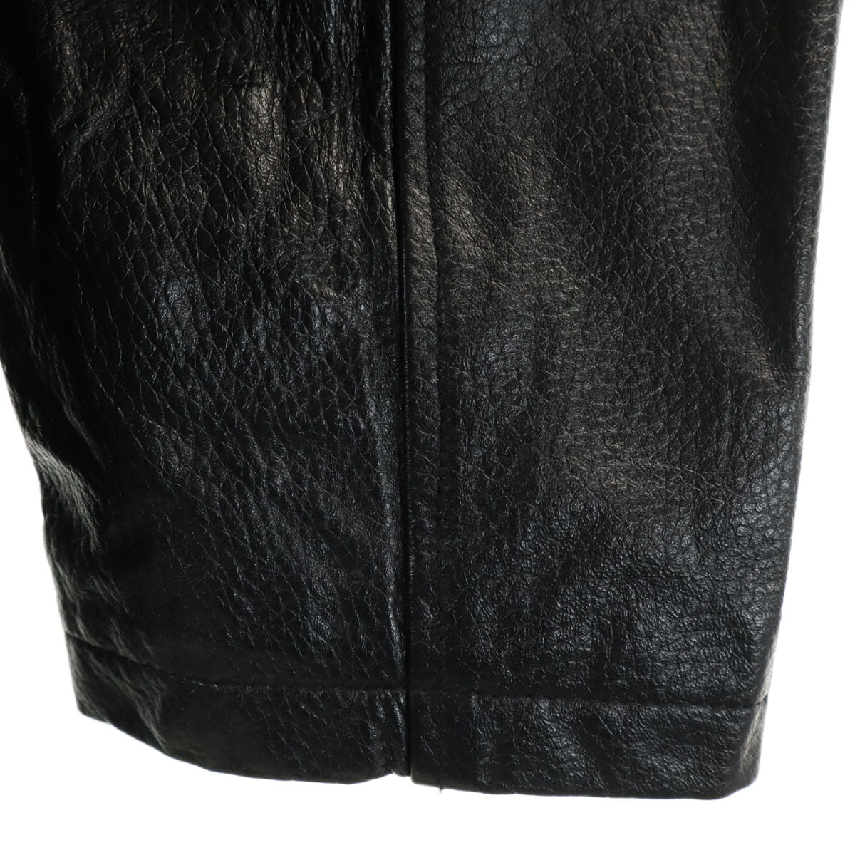 羊革 レザージャケット M ブラック メンズ