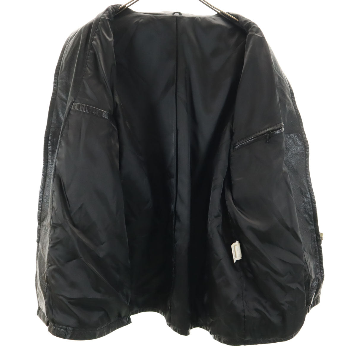 羊革 レザージャケット M ブラック メンズ