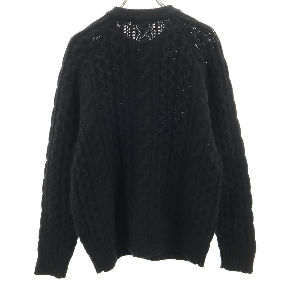 BEAMS LIGHTS ビームスライツ 長袖 ニットカーディガン S ブラック メンズ