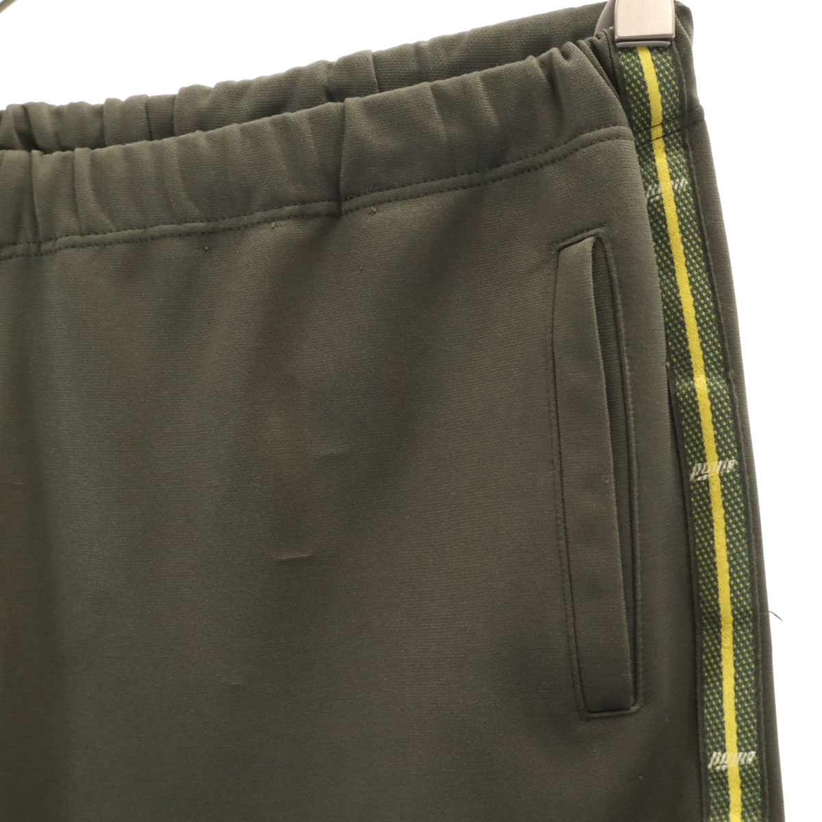 PUMA プーマ 90s オールド ヒットユニオン製 トラックジャケット 上下 セットアップ O カーキ ジャージ メンズ