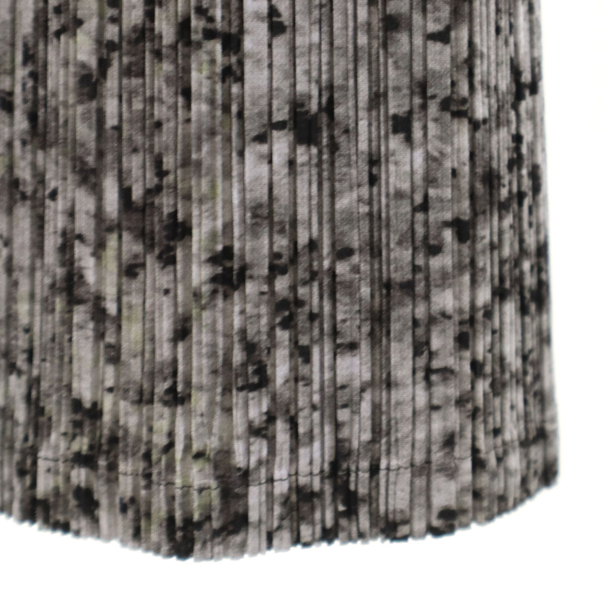 PLEATS PLEASE プリーツプリーズ 日本製 総柄 7分袖 カーディガン 上下 セットアップ 3/4 グレー イッセイミヤケ レディース