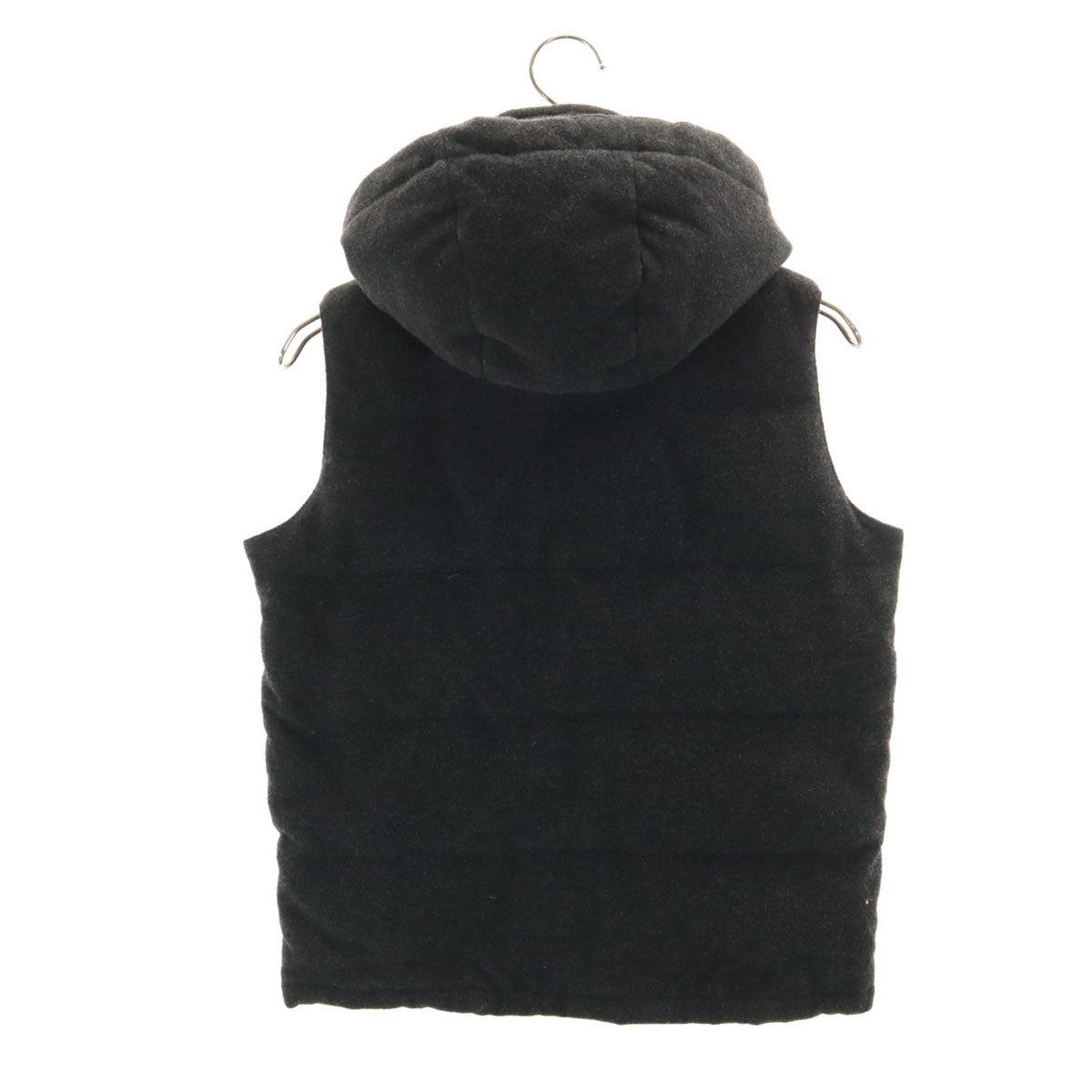 Danton ダントン ウールモッサ ダウンベスト 34 グレー BEAMS 別注 レディース