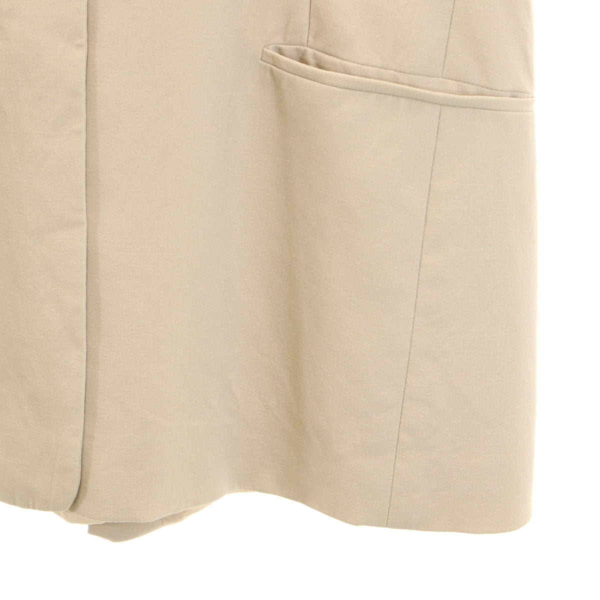 JIL SANDER ジルサンダー スカートスーツ 上下 セットアップ 38 ベージュ レディース