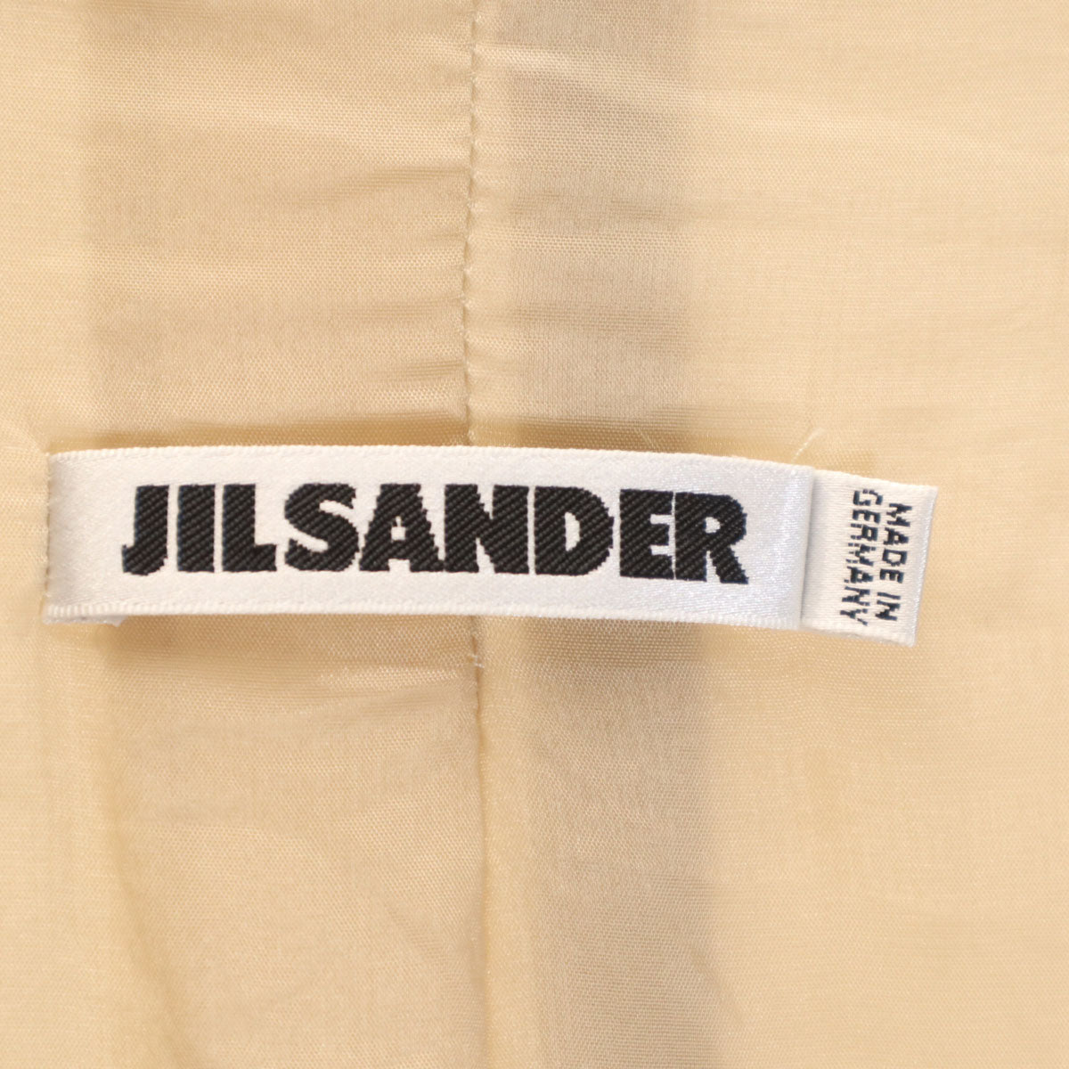 JIL SANDER ジルサンダー スカートスーツ 上下 セットアップ 38 ベージュ レディース