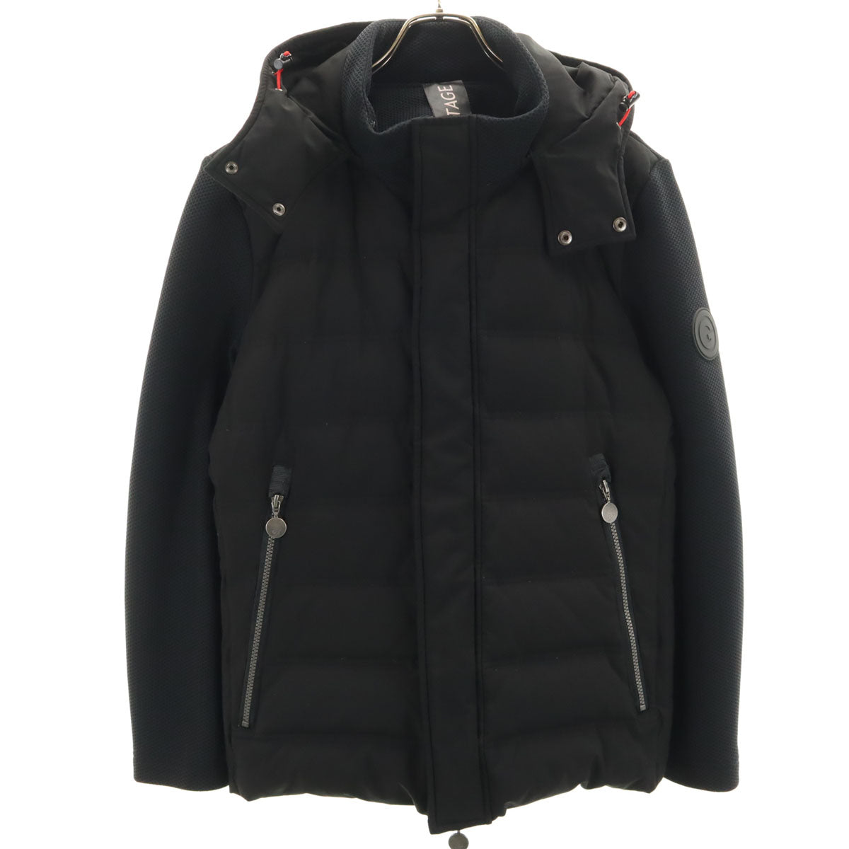 G-Stage ジーステージ ダウンジャケット 50 ブラック系 裏フリース メンズ