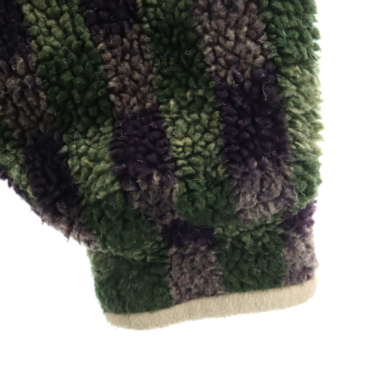 L.L.Bean エルエルビーン 90s 80s チェック柄 長袖 フリース トレーナー M グリーン アウトドア レディース