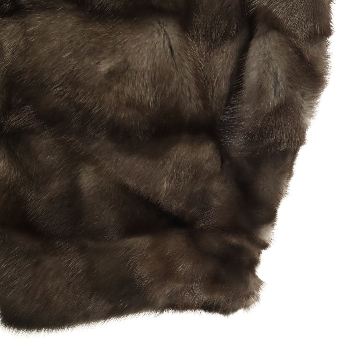 ISHIHAMA ファーコート L ブラウン系 未使用 タグ付き ライナー付き レディース