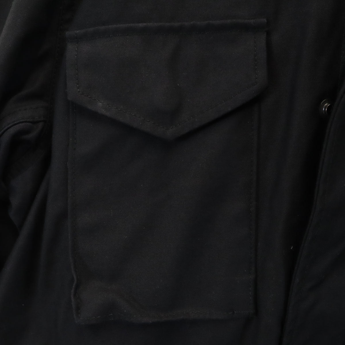 ALPHA アルファ M-65 フィールドジャケット S ブラック ミリタリー メンズ