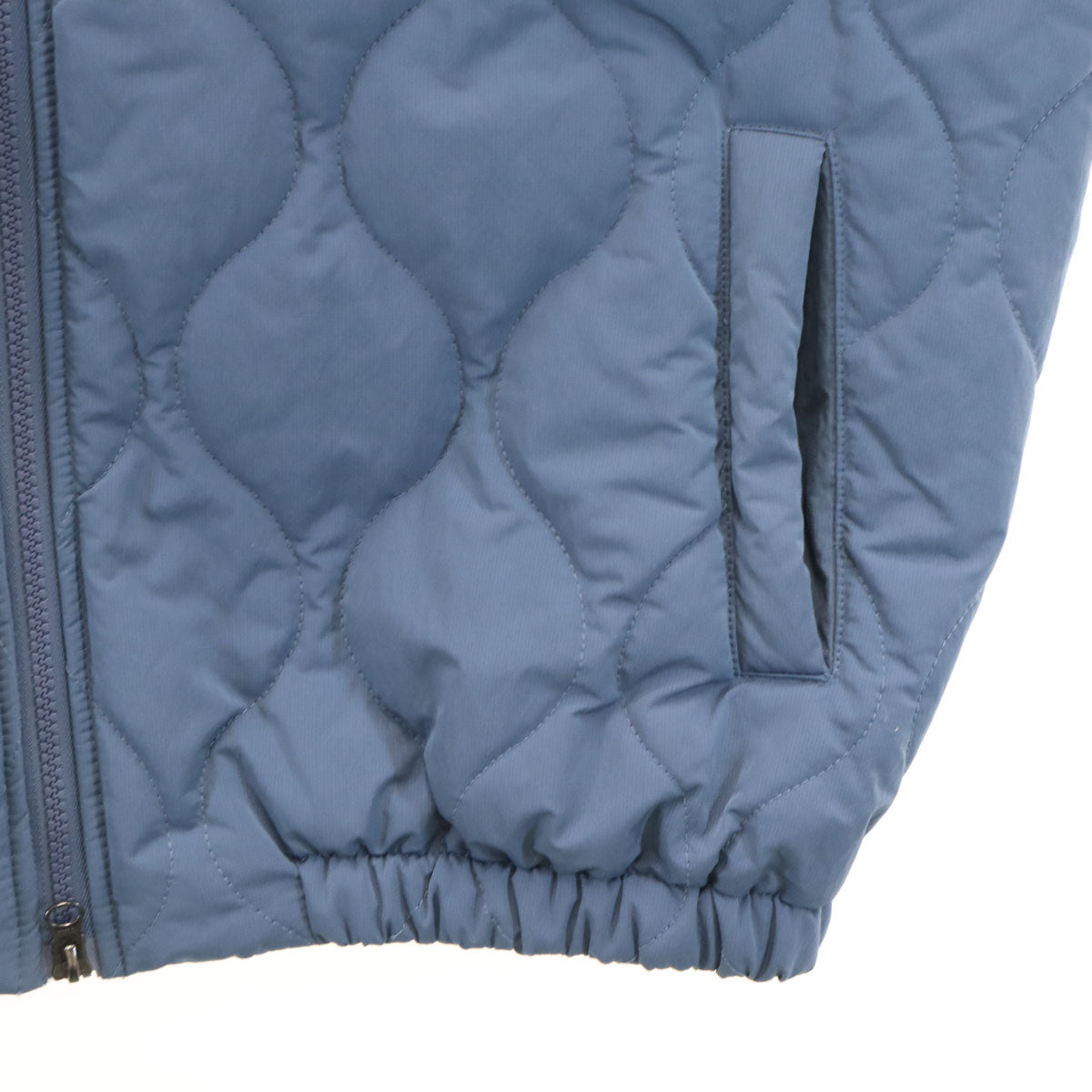 BUTTBILL キルティングジャケット L ブルー系 メンズ