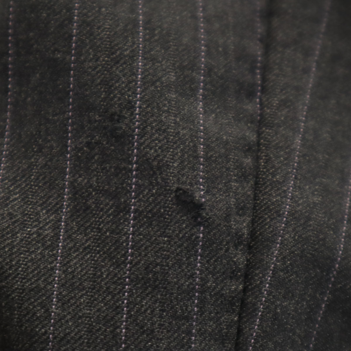 Paul Smith ポールスミス 日本製 ウール ストライプ柄 スーツ 上下 セットアップ M グレー 衣装カバー付き メンズ