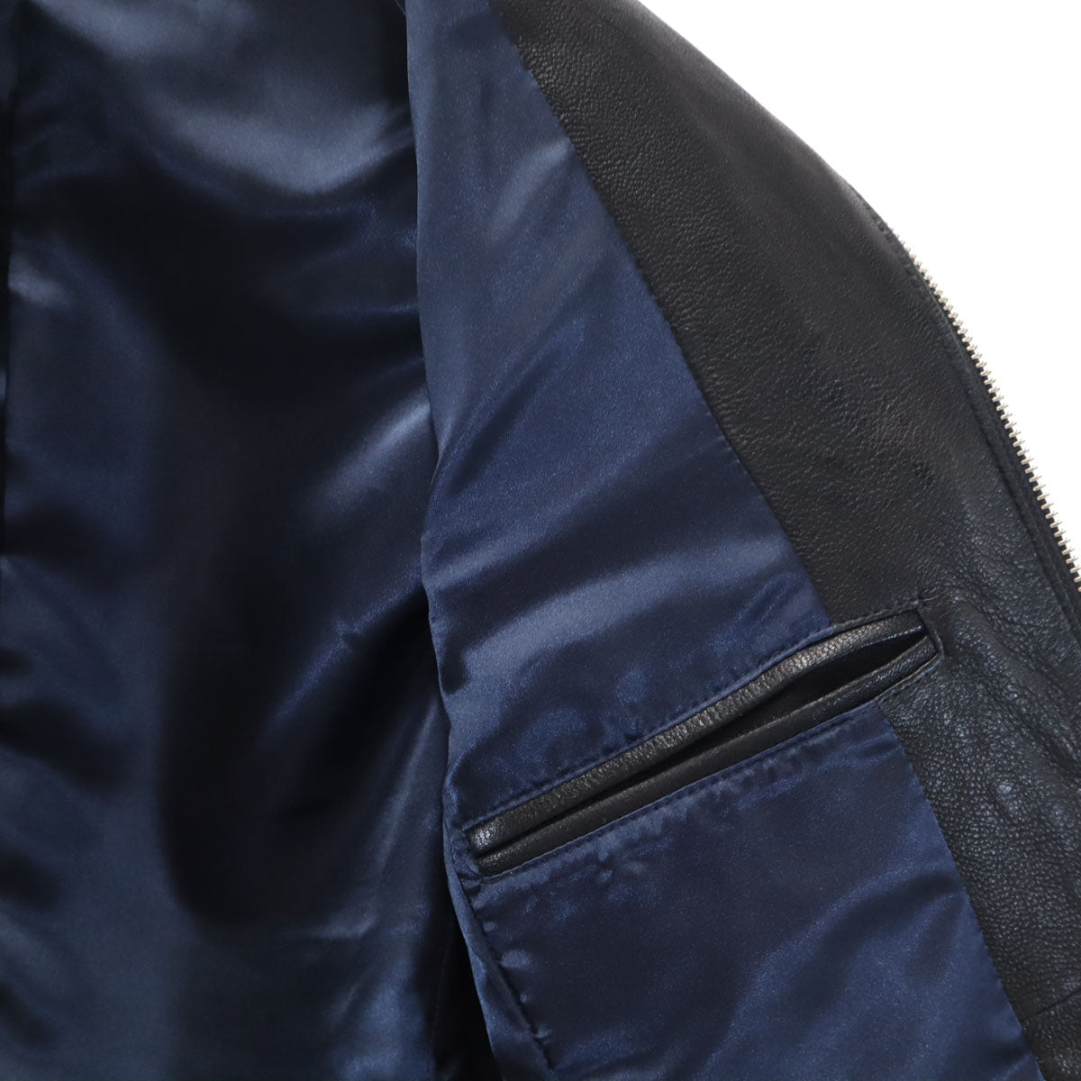 BEAUTY&YOUTH UNITED ARROWS ビューティーアンドユースユナイテッドアローズ レザージャケット S ブラック メンズ