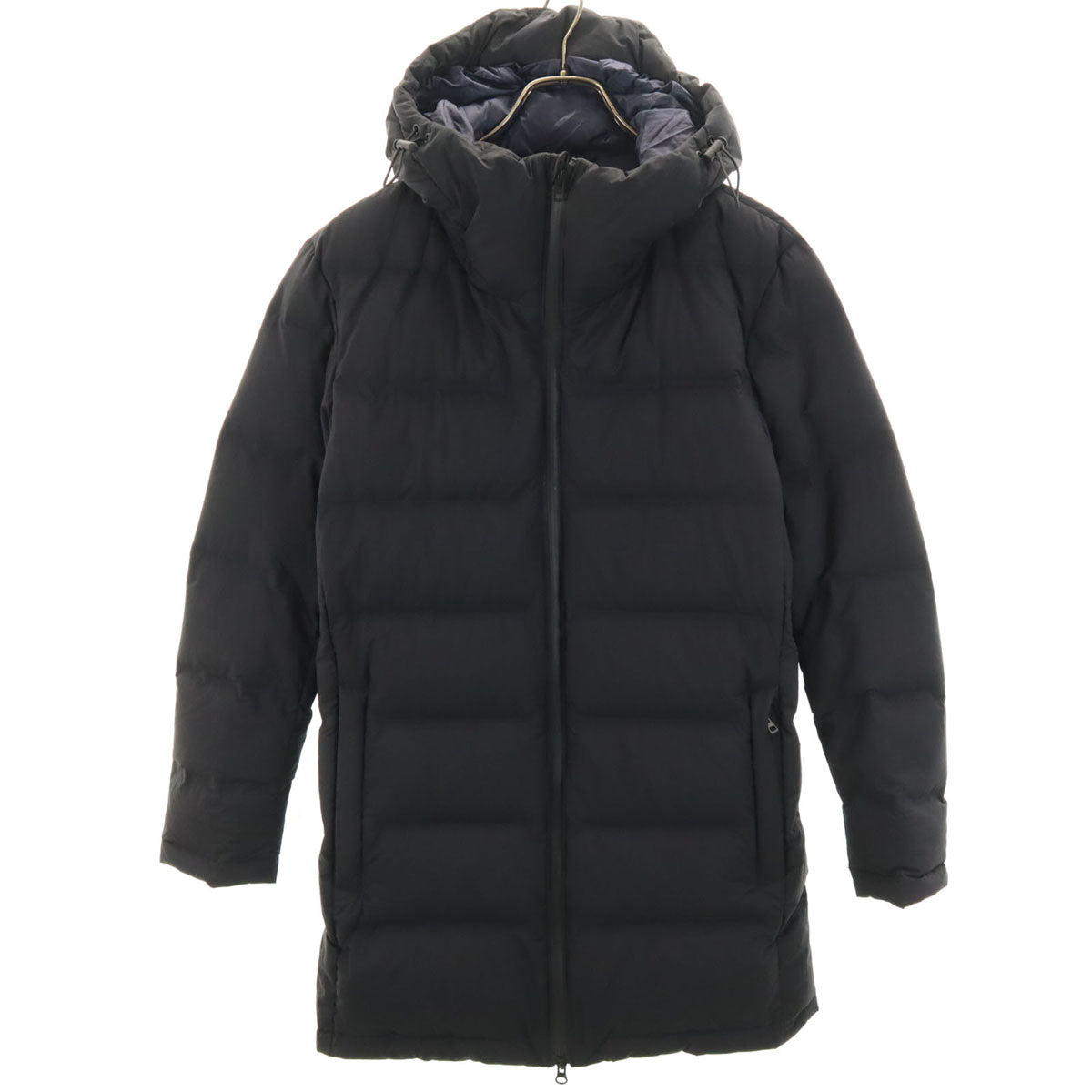 UNIQLO ユニクロ シームレス ダウンコート M ブラック メンズ