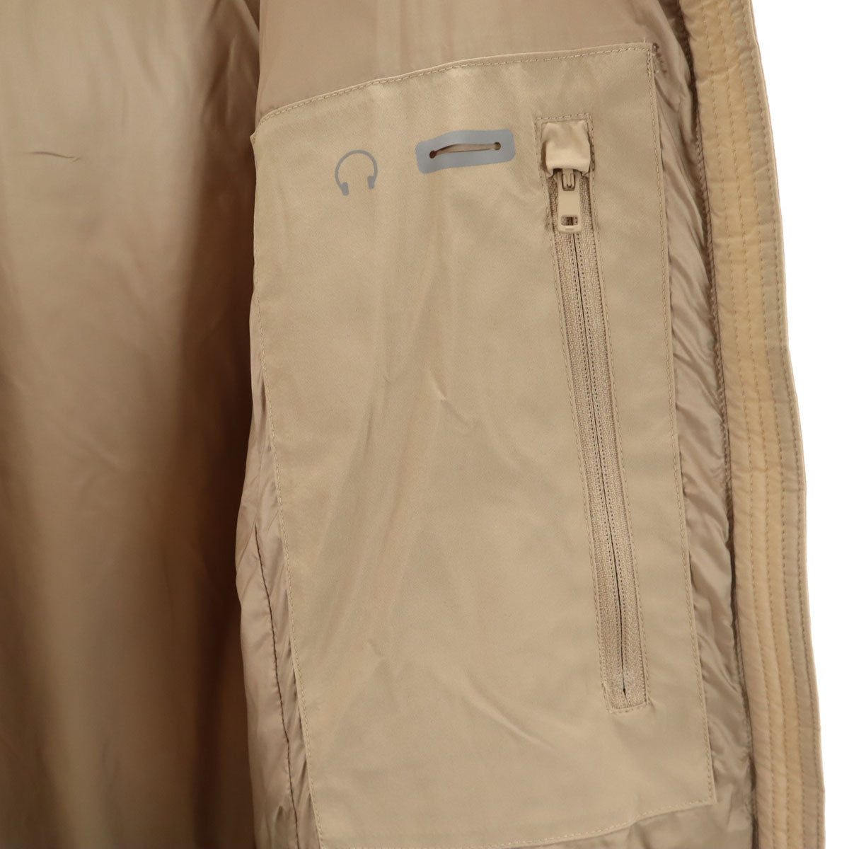 UNIQLO ユニクロ シームレス ダウンコート S ベージュ レディース