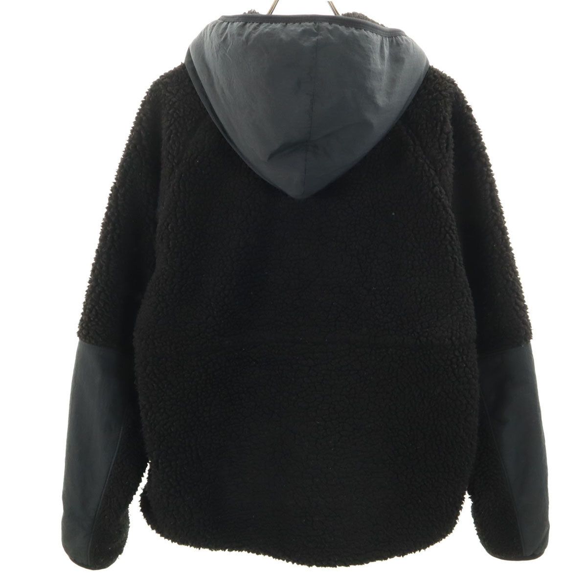 NIKE ナイキ ハーフジップ ボアジャケット M ブラック プルオーバー メンズ