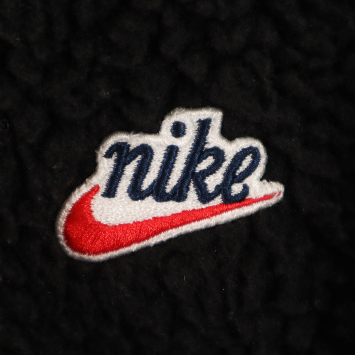 NIKE ナイキ ハーフジップ ボアジャケット M ブラック プルオーバー メンズ