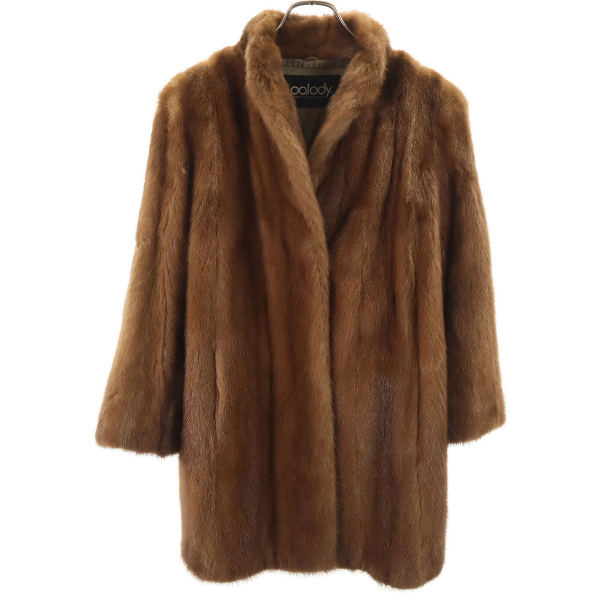 palody パロディ 毛皮コート 9 ブラウン系 レディース