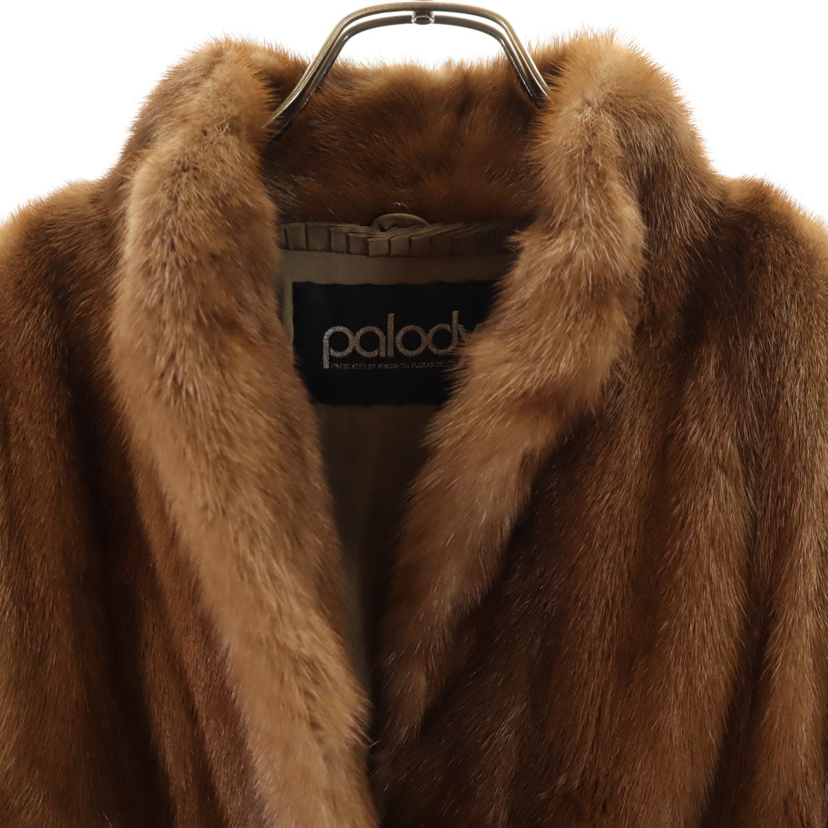 palody パロディ 毛皮コート 9 ブラウン系 レディース