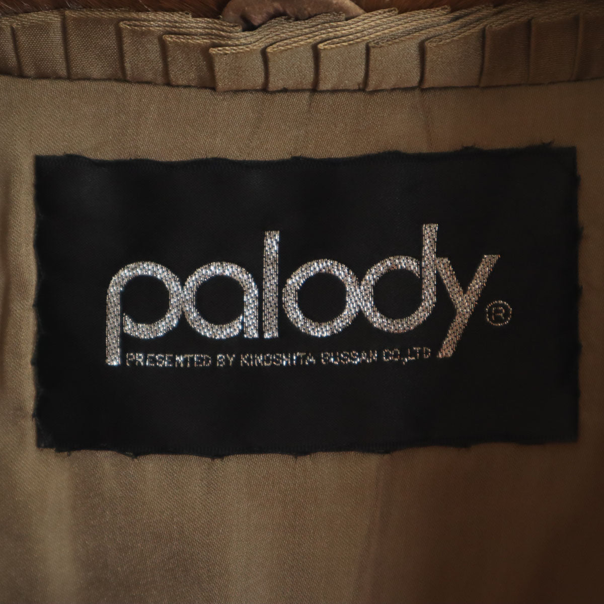 palody パロディ 毛皮コート 9 ブラウン系 レディース