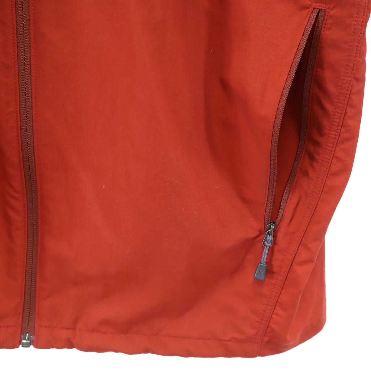 mont-bell モンベル アウトドア ＃1103245 フード ナイロンジャケット L レッド メンズ