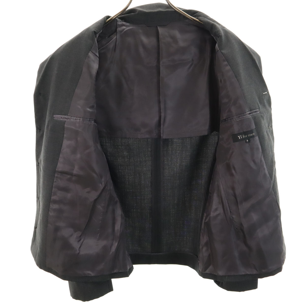 Y’s for men ワイズフォーメン 90s オールド テーラードジャケット S チャコールグレー メンズ