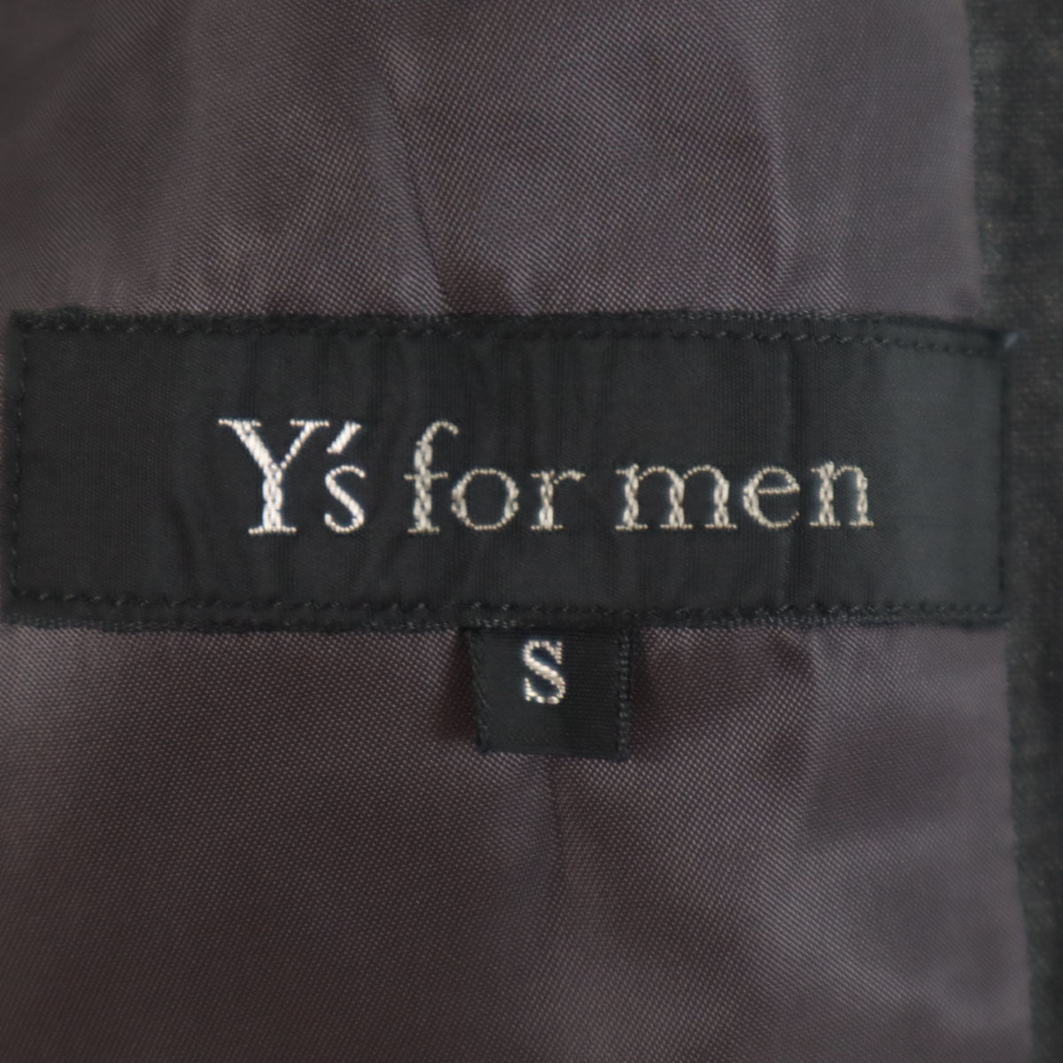 Y’s for men ワイズフォーメン 90s オールド テーラードジャケット S チャコールグレー メンズ