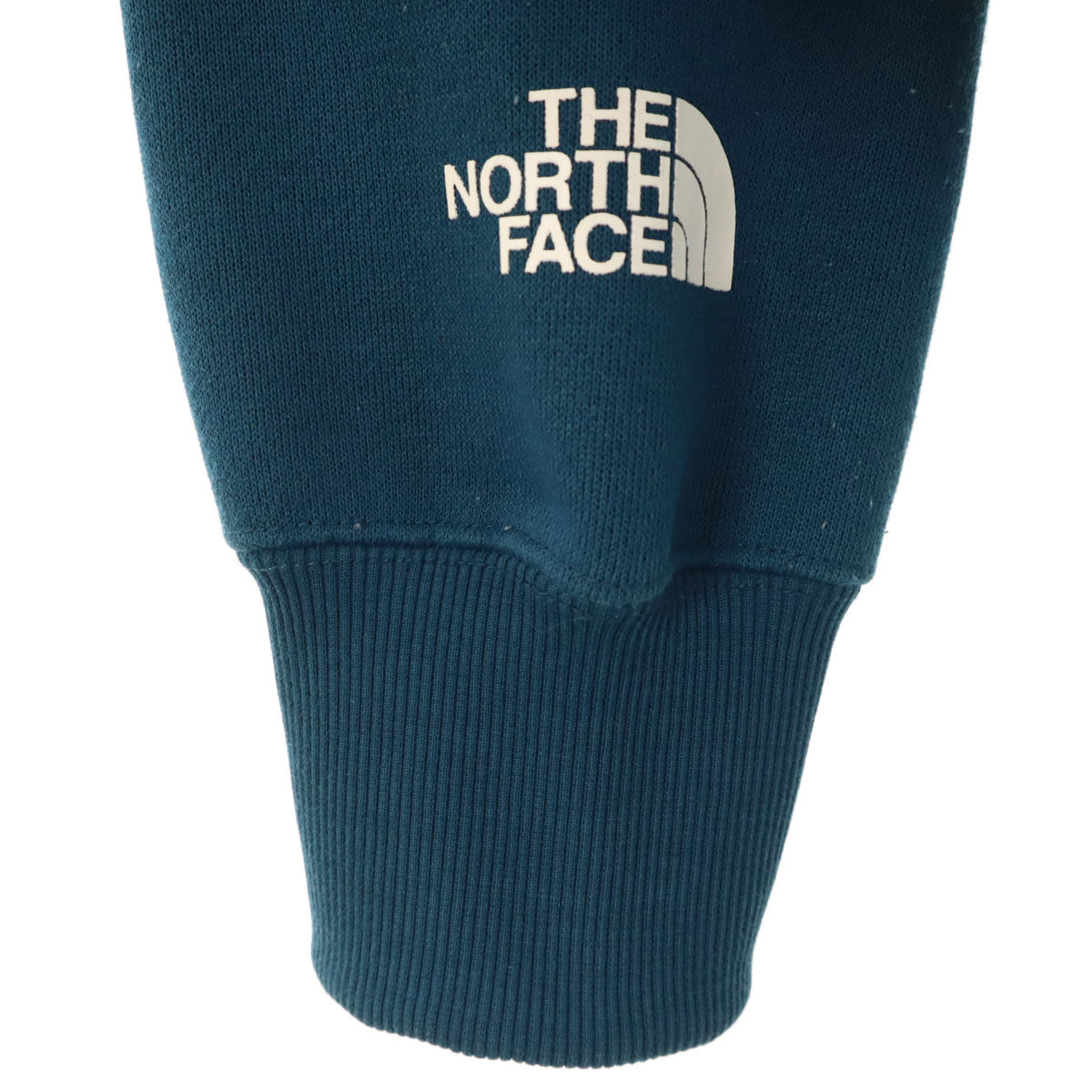THE NORTH FACE ノースフェイス バック ハーフ ドーム 長袖 スウェットパーカー M 青緑 NT62135 アウトドア メンズ