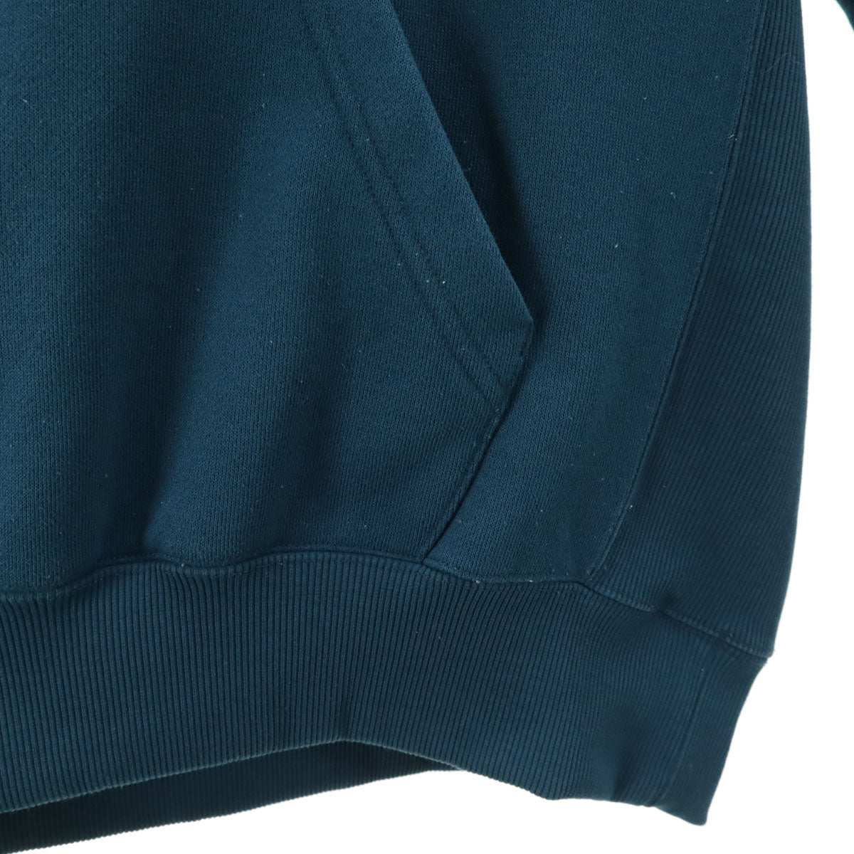 THE NORTH FACE ノースフェイス バック ハーフ ドーム 長袖 スウェットパーカー M 青緑 NT62135 アウトドア メンズ