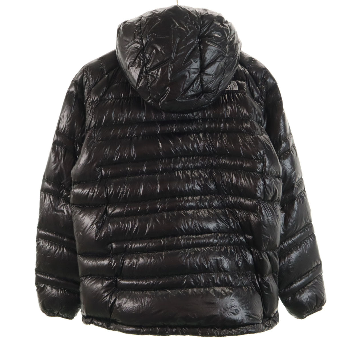 THE NORTH FACE ノースフェイス フラッシュ ダウンジャケット XL ブラック NDW91312 アウトドア 収納袋付き レディース