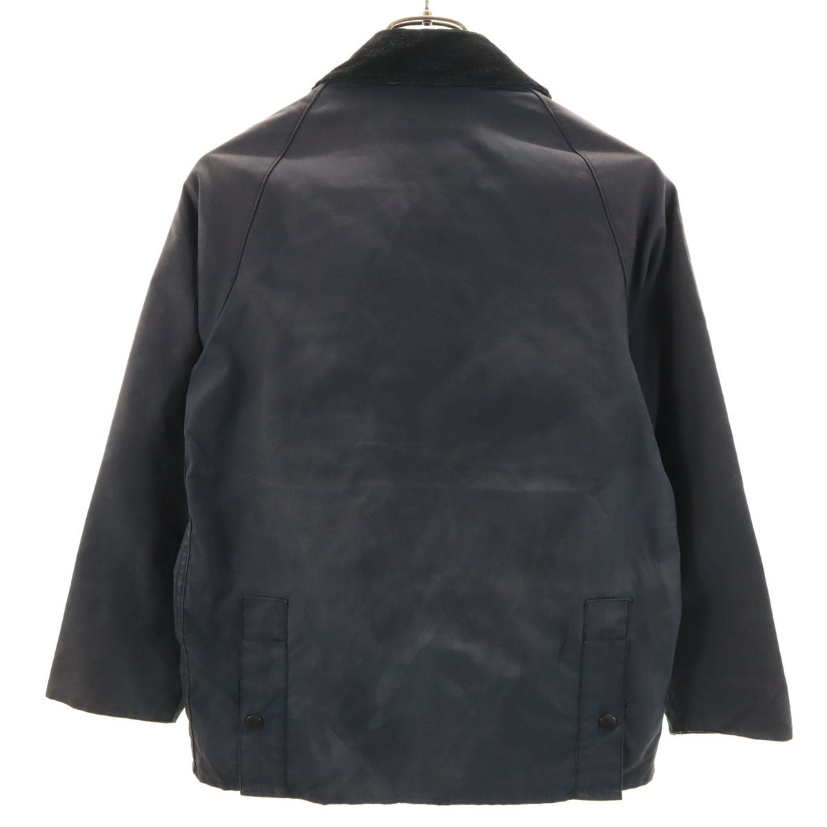 Barbour バブアー 3ワラント イングランド製 ワックス ジャケット L 10-11 チャコールグレー キッズ